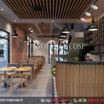 Thiết Kế Nội Thất Quán Cafe - Hải Phòng